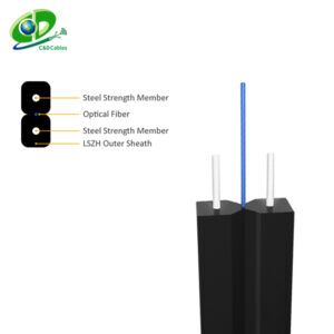 1 Core Indoor Flat Drop Cable