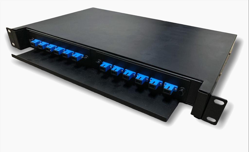 12 Port Sliding Patch Panel
